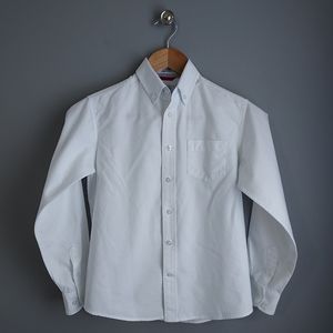IZOD, boy's white size 10/12 button down shirt